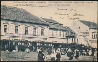 Szentágota, Agnetheln urban railway (fa)