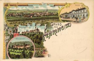 Kehring mit Bahnhof Litho