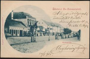 Székelykeresztúr Kossuth square (EK)