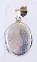 Ezüst (Ag) fényképtartó medál /  Silver locket, 3,66gr