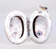Ezüst (Ag) fényképtartó medál / 
Silver locket, 3,66gr