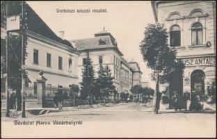 Marosvásárhely Verbőczi street with restaurant