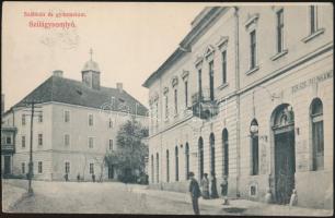 Szilágysomlyó hotel, grammar school