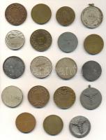 19db többféle vegyes díjérem a háborúk időszakából T:vegyes