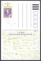 2001 Szakosztályi Közgyűlési emléklap