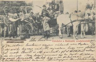 Radnóti uradalom / estate