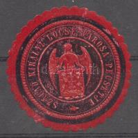 Szabad Királyi Lőcsé város pecsétbélyeg