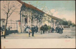 Budapest XXI. Csepel posta (kis szakadás / small tear)