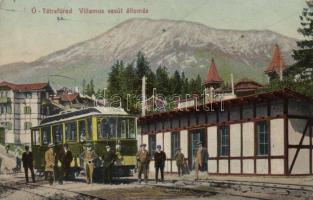 Ótátrafüred electric railway station (Rb)