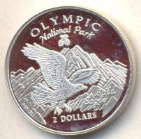 Cook-szigetek 1996. 2$ Ag "Nemzeti Park" T:PP
Cook-Islands 1996. 2 Dollars Ag "Olympi...