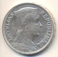 Lettország 1931. 5L Ag T:2 Latvia 1931. 5 Lati Ag C:XF