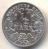 Német Birodalom 1905A 1/2M Ag T:2-
German Empire 1905A 1/2 Mark Ag C:VF