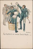 Studentika, selmeci diákélet, litho s: Bartha L. (EK)