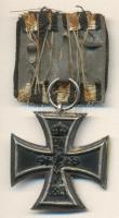 Német Birodalom / Poroszország 1914. "Vaskereszt 2. osztály" kitüntetés mellszalagon T:2- ...