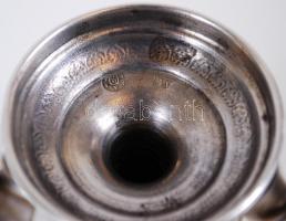 1835 Antik ezüst (Ag) fűszertartó 13 latos bécsi jelzéssel és AW mesterjeggyel / 
Antique silver sal...