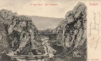 Szulyó, Vág-völgy