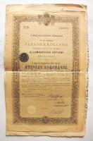 1903. "Járadékkölcsön" 200K-ról + 1904. "Magyar Földhitel Intézet" záloglevél 20...