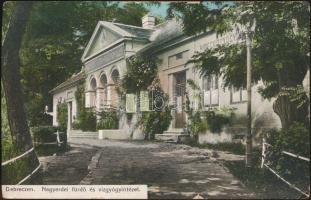 Debrecen Nagyerdei fürdő és vízgyógyintézet (kis szakadás / small tear)