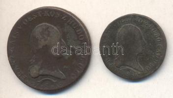Ausztria/magyar verdejel 1812S 1Kr + 3Kr T:2-,3