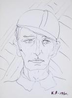 Kis művészeti tétel: színes Monet-reprodukció, 2db színezett fametszet osztrák népviseletű nőkről, K...