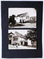 cca 1920 Kiscsűr. Kartonra kasírozva /  Sura Mica, Kleinscheuern, 36x25cm