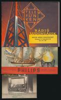 cca 1940 Rádiós prospektusok - Siemens, Philips, Telefunken