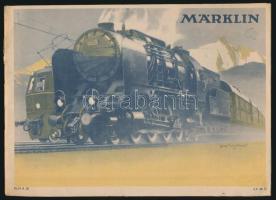 1939 Märklin modellkatalógus és árjegyzék