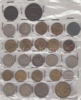 Románia 1867-1954. 26db fémpénz T:vegyes Romania 1867-1954. 26 different coins C:mixed