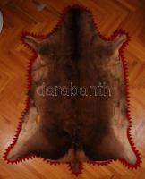 Szarvasbőr trófea kidolgozva, szép lakásdísz, 180x110cm