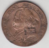 Olasz Államok / Pápai Államok 1867. 1S (5c) "IX. Piusz" T:3
Italian States / Papal States ...