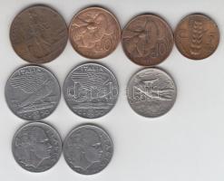 Olaszország 1908-1941. 5c - 50c 9db különféle T:2,2-
Italy 1908-1941. 5 centesimi - 50 centesimi 9 d...