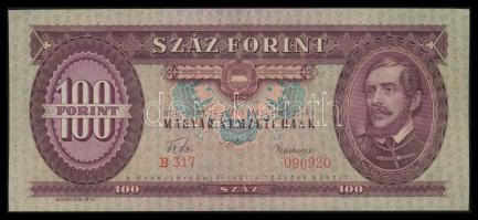 1957. 100Ft hullámzó sorszámmal! T:I