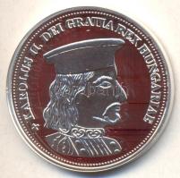 DN "Királyi koronák / 1909 5K - II. Károly" Ag emlékérem (20g/0.999/38,61mm) T:PP Csak 2000db, tanúsítvánnyal