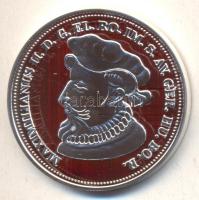 DN "Királyi koronák / 1909 5K - I. Miksa" Ag emlékérem (20g/0.999/38,61mm) T:PP Csak 2000db, tanúsítvánnyal