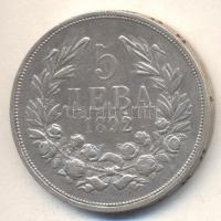 Bulgária/magyar verdejel 1892KB 5L Ag T:2-
Bulgaria 1892. 5 Leva Ag, Kremnitz C:VF