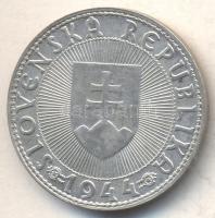 Szlovákia 1944. 10K Ag T:2
Slovakia 1944. 10 Koruna Ag C:XF