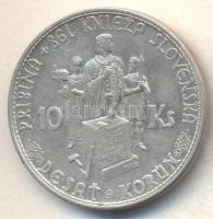 Szlovákia 1944. 10K Ag T:2 Slovakia 1944. 10 Koruna Ag C:XF