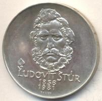 Csehszlovákia 1981. 500K Ag "Ludovit Stur halálának 125. évfordulója" T:1 Czechoslovakia 1981. 500 Korun Ag "125th Anniversary-Death of Ludovit Stur" C:Unc