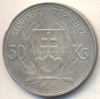Szlovákia 1944. 50K Ag "Függetlenség 5. évfordulója" T:2- ph.
Slovakia 1944 50 Korun Ag &q...