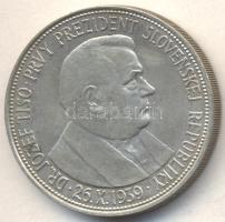 Szlovákia 1939. 20K Ag "Tiso" T:2 Slovakia 1939. 20 Korun Ag "Tiso" C:XF