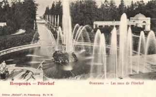 Saint Petersburg, Peterhof Palace, fountain