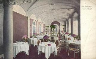 Milano restaurant interior of the Grand Hotel (fa)