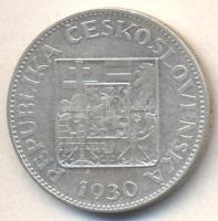 Csehszlovákia 1930. 10K Ag T:2-
Czechoslovakia 1930. 10 Korun Ag C:VF