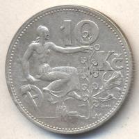 Csehszlovákia 1932. 10K Ag T:2- Czechoslovakia 1932. 10 Korun Ag C:VF