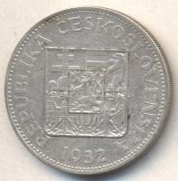 Csehszlovákia 1932. 10K Ag T:2-
Czechoslovakia 1932. 10 Korun Ag C:VF