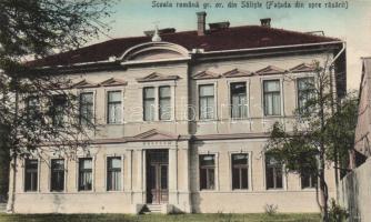 Szelistye Romanian school, eastern facade