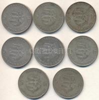 1947. 5Ft Ag "Kossuth" (8x) T:3