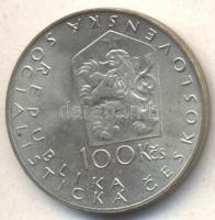 Csehszlovákia 1984. 100K Ag "Jan Neruda" T:2
Czechoslovakia 1984. 100 Korun Ag "Birth...