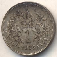 Ausztria 1916. 1K Ag T:2 kny.
Austria 1916. 1 Corona Ag C:XF