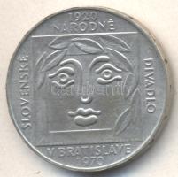 Csehszlovákia 1970. 25K Ag "Szlovák Nemzeti Színház" T:2 Czechoslovakia 1970. 25 Korun Ag "Slovak National Theater" C:XF